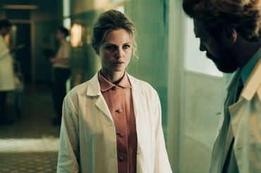 Scena z serialu "Czarna śmierć"