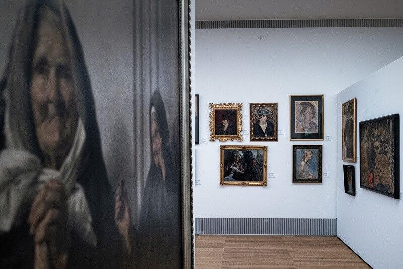 Zespół obrazów w Galerii Malarstwa Polskiego XIX-XX wieku w Muzeum Narodowym w Lublinie