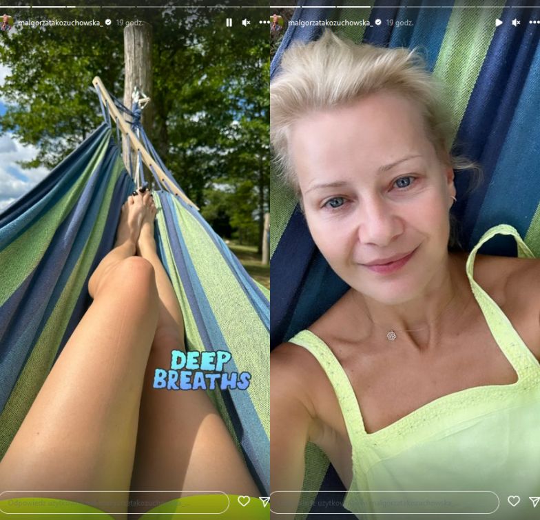 Małgorzata Kożuchowska pokazała zdjęcia z rodzinnego wypoczynku