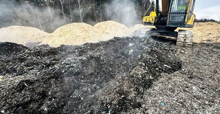 Mafia śmieciowa zostawiła po sobie odpady. I tak sobie dalej leżą