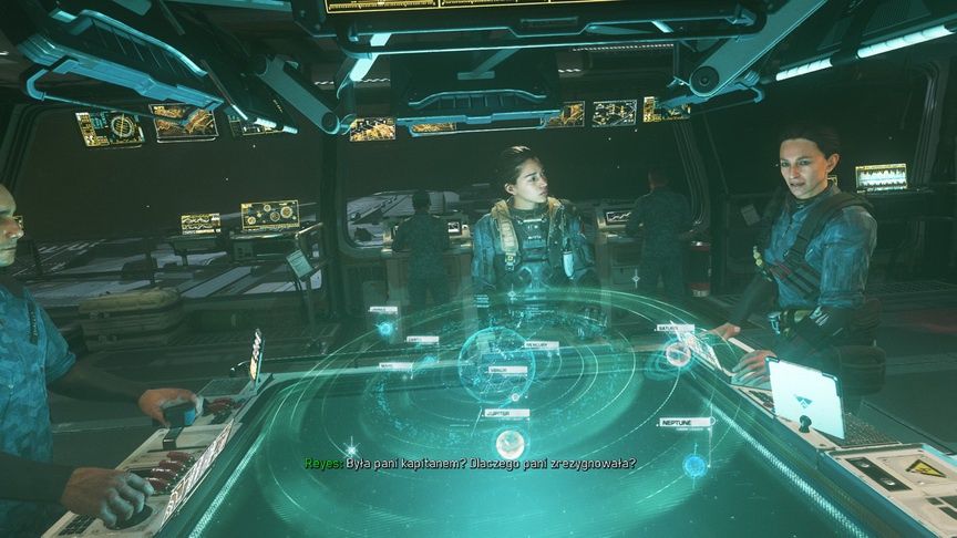 Call of Duty: Infinite Warfare - stół dowodzenia