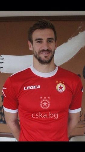 Nuno Henrique w koszulce CSKA Sofia / fot. cska.bg