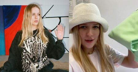 Jessica Mercedes przechadza się po szwalni i żartuje z "afery metkowej": "Przez tę akcję Polska BĘDZIE WRESZCIE ZNAŁA Veclaim"