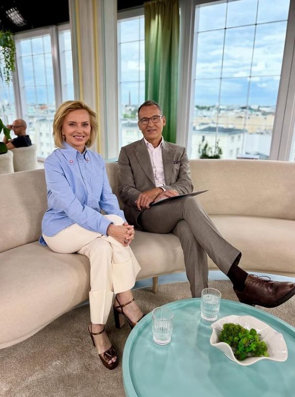 Jolanta Pieńkowska i Robert Kantereit