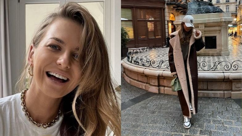 Anna Lewandowska pozdrawia z Paryża