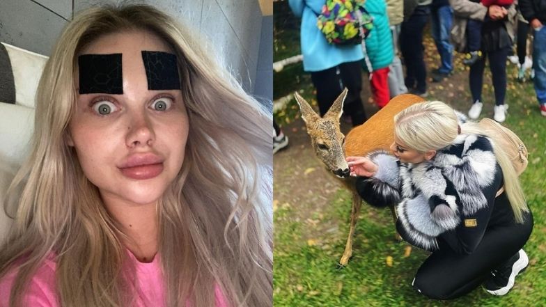 Ewel0na w ogniu krytyki za zdjęcie z sarną