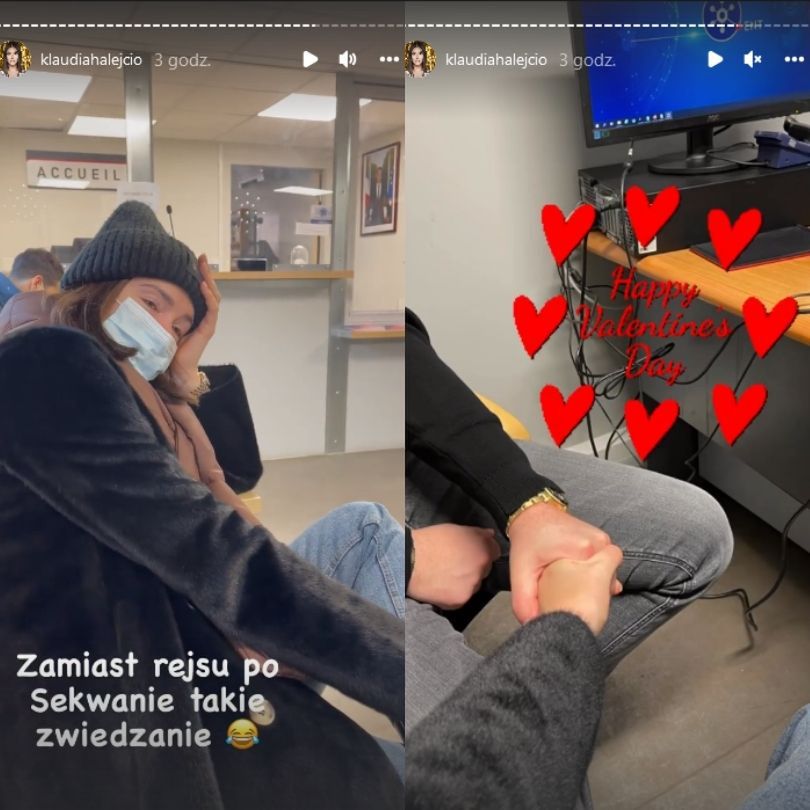 Klaudia Halejcio została okradziona w Paryżu
