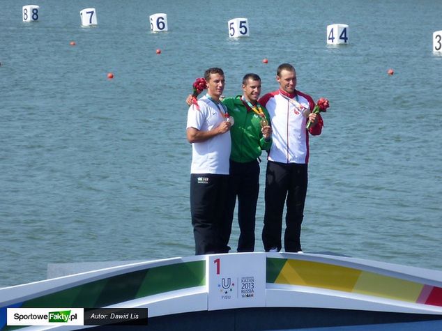 Rafał Rosolski z brązem w K1 na 1000m