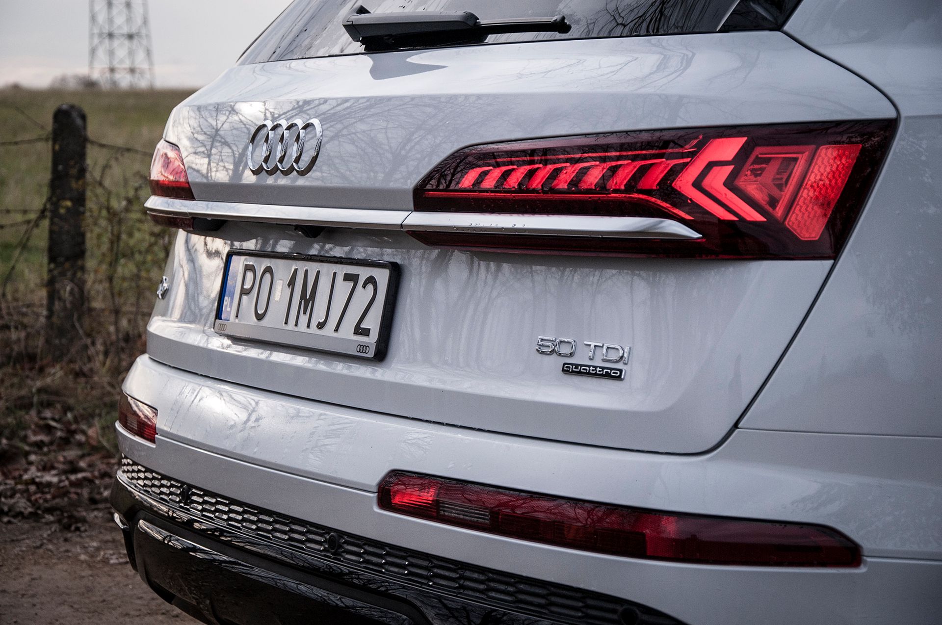 Audi Q7 50 TDI (2019) (fot. Mateusz Żuchowski)