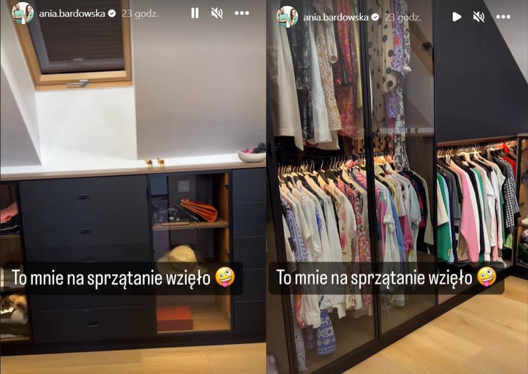 Anna Bardowska pokazała swoją garderobę