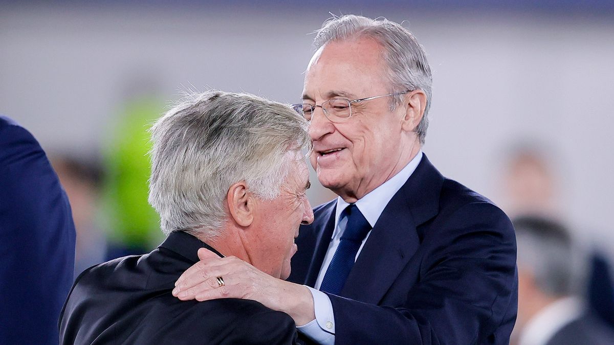 Zdjęcie okładkowe artykułu: Getty Images / David S. Bustamante/Soccrates / Na zdjęciu: Carlo Ancelotti (z lewej) i Florentino Perez
