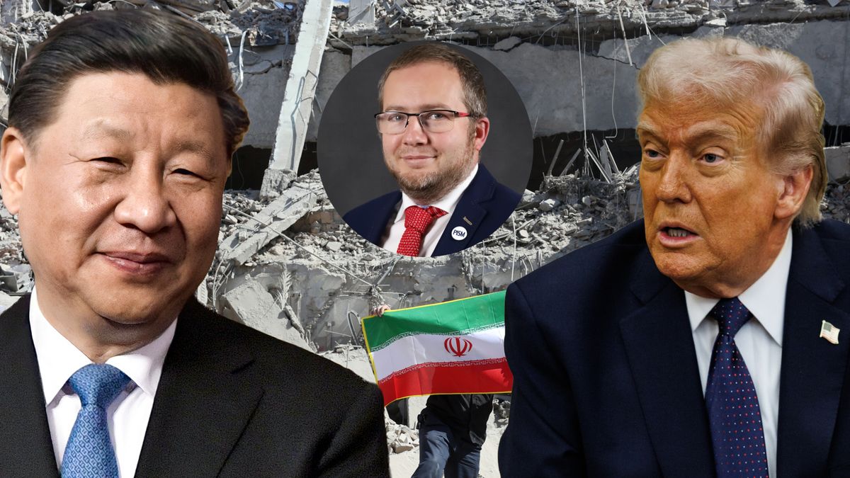 dr Przychodniak uważa, że Chiny będą obserwować wojnę w Iranie