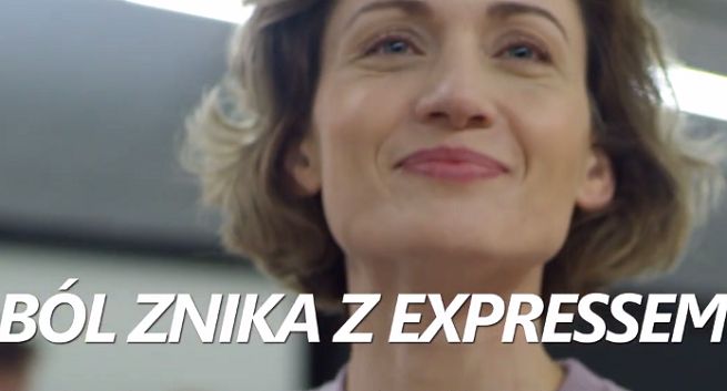„Ból znika z Expressem” w reklamie Ibum Express (wideo)