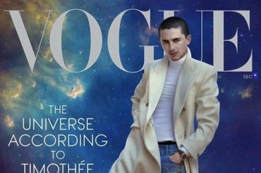 Grudniowa okładka amerykańskiego "Voguea"