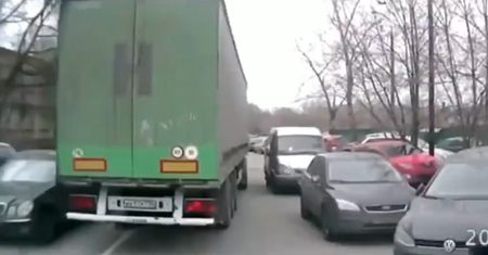 Nieoczekiwany pasażer na gapę. Kierowcy dosłownie osłupieli