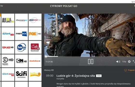 Ruszyła usługa Cyfrowy Polsat GO. 84 kanały online i treści VoD
