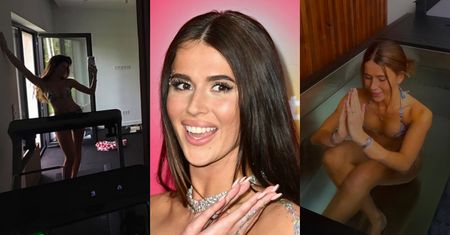 Tak Roksana Węgiel dba o formę: najpierw wycisk na siłowni w BIKINI, a potem lodowata kąpiel. Samodyscyplina godna podziwu? (FOTO)