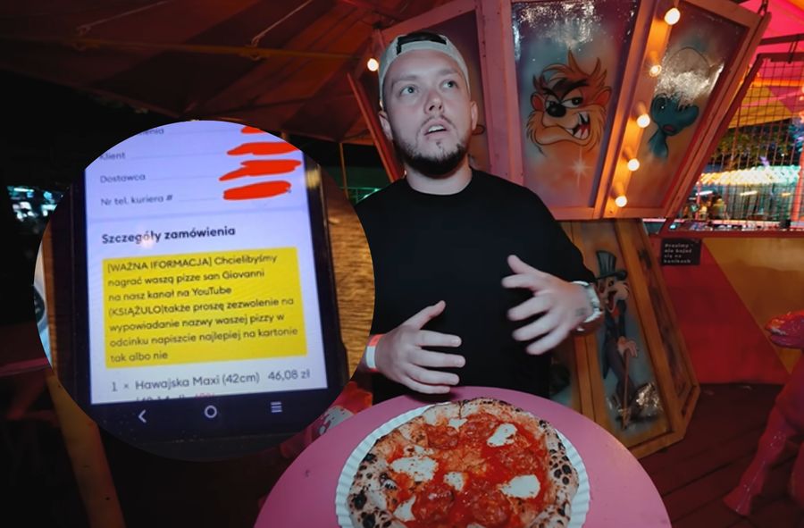 Ktoś podszył się pod Książula i zamówił pizzę