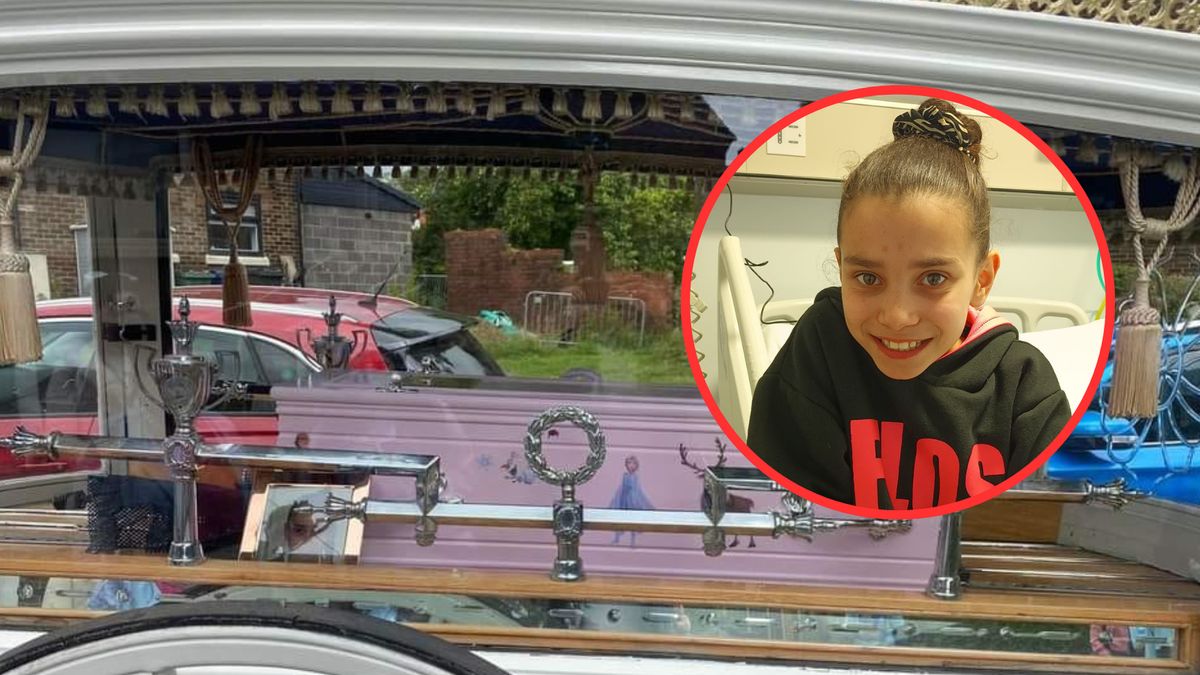 Bliscy zorganizowali 10-latce bajkowy pogrzeb