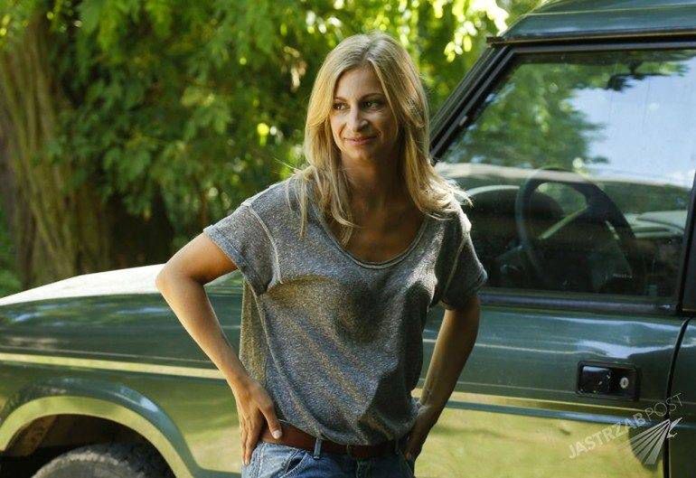Magda Schejbal, plan serialu Blondynka, fot. AKPA