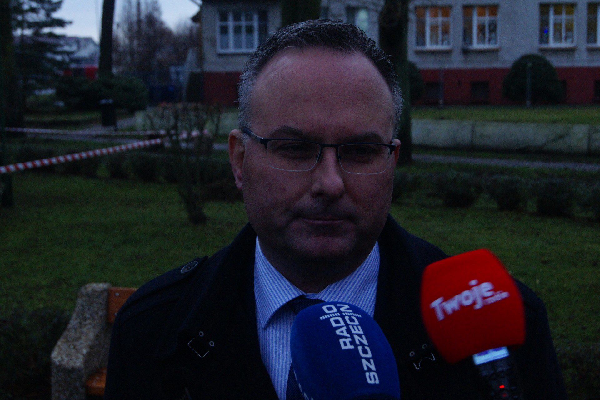 Demontaż sowieckiego obelisku w Maszewie