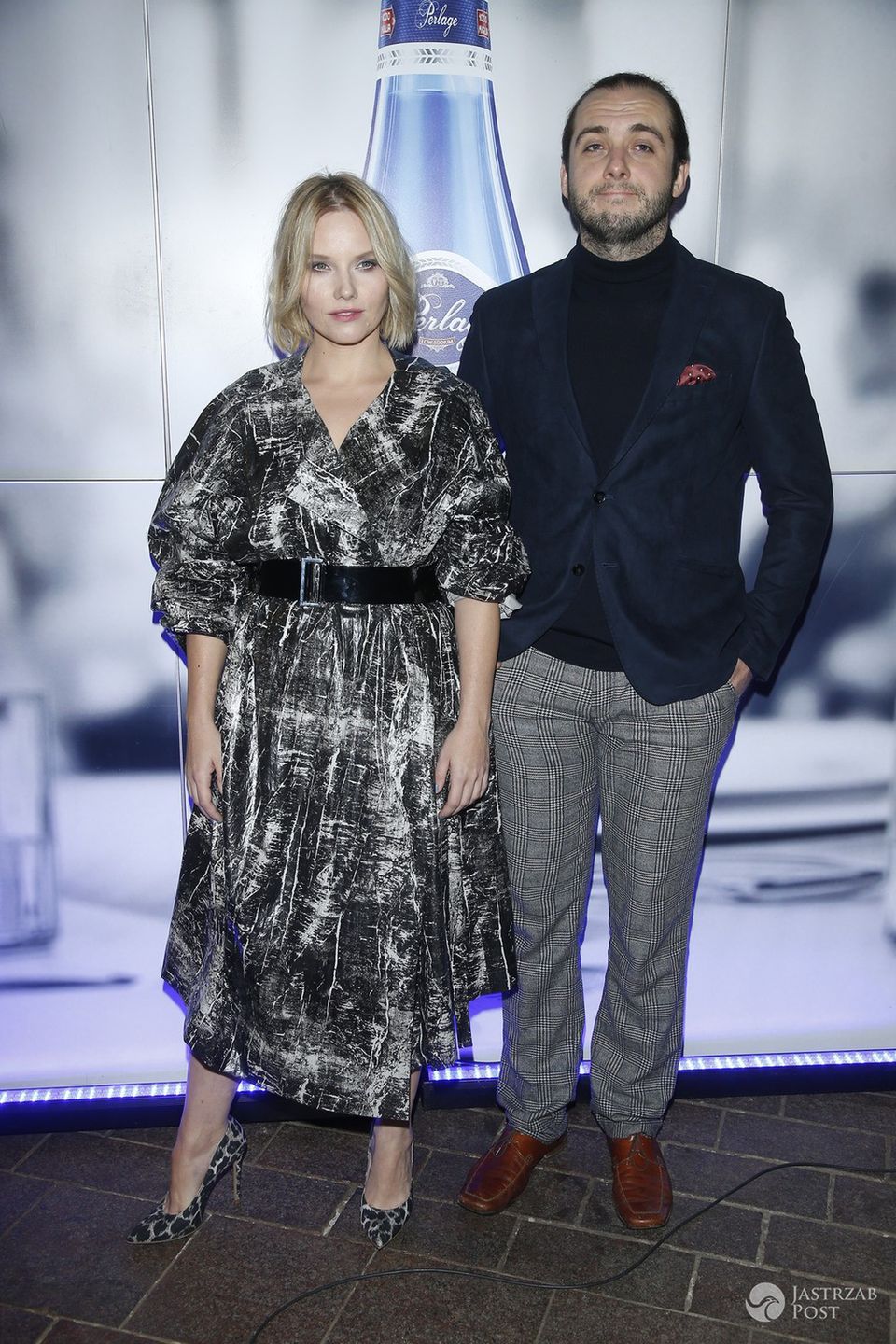 Roma Gąsiorowska i Michał Żurawski na pokazie Tomasza Ossolińskiego. Zdjęcia