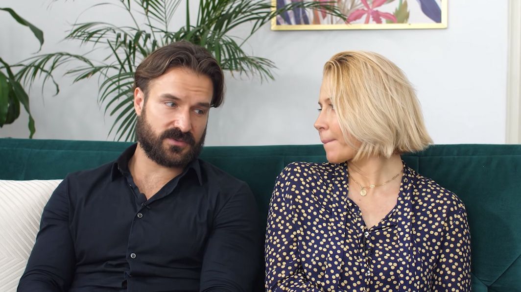Katarzyna Warnke i Piotr Stramowski