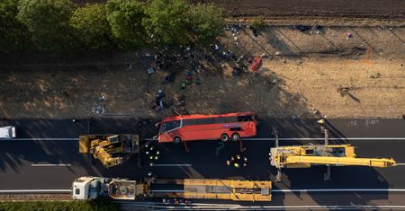 Polski autokar miał wypadek. Komunikat węgierskiej policji