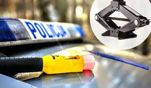 Nocna akcja. Pijany wjechał w budynek i odszedł po lewarek