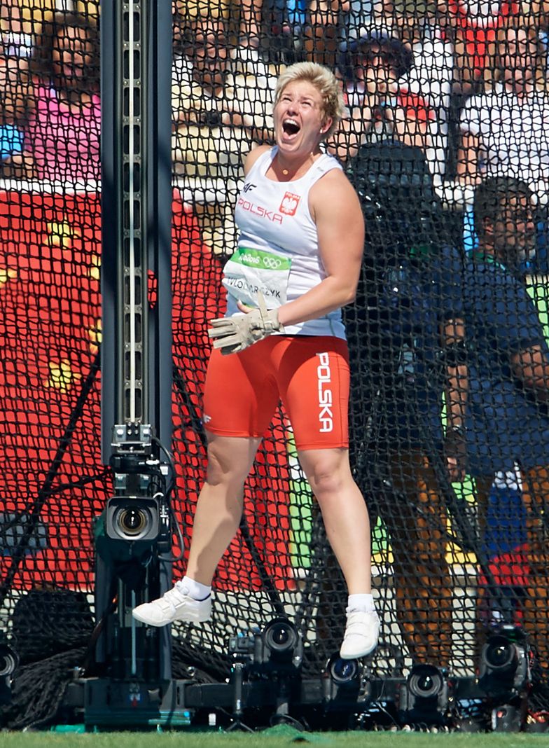 Anita Włodarczyk, złota medalistka w rzucie młotem w Rio.