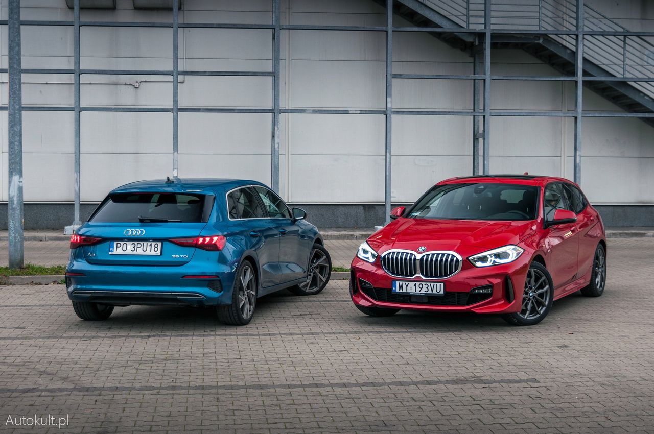 Test: BMW 118i kontra Audi A3 35 TDI - kompakty się biją, korzysta klient