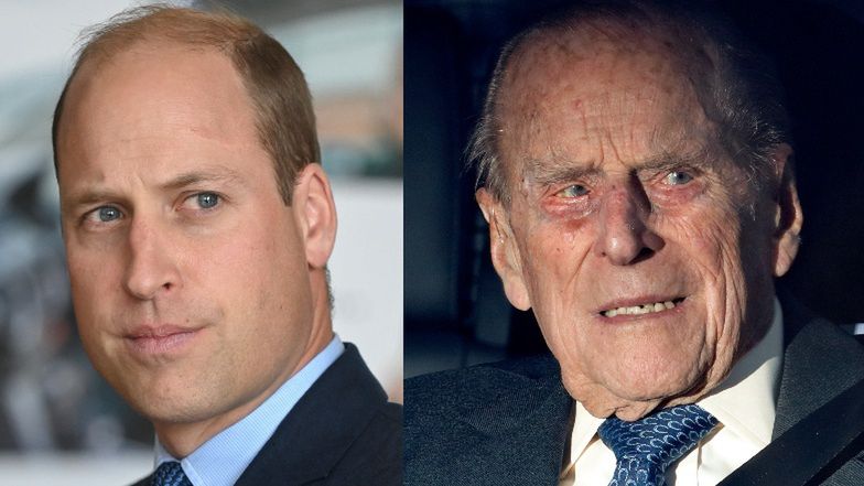 Książę William informuje o stanie zdrowia księcia Filipa