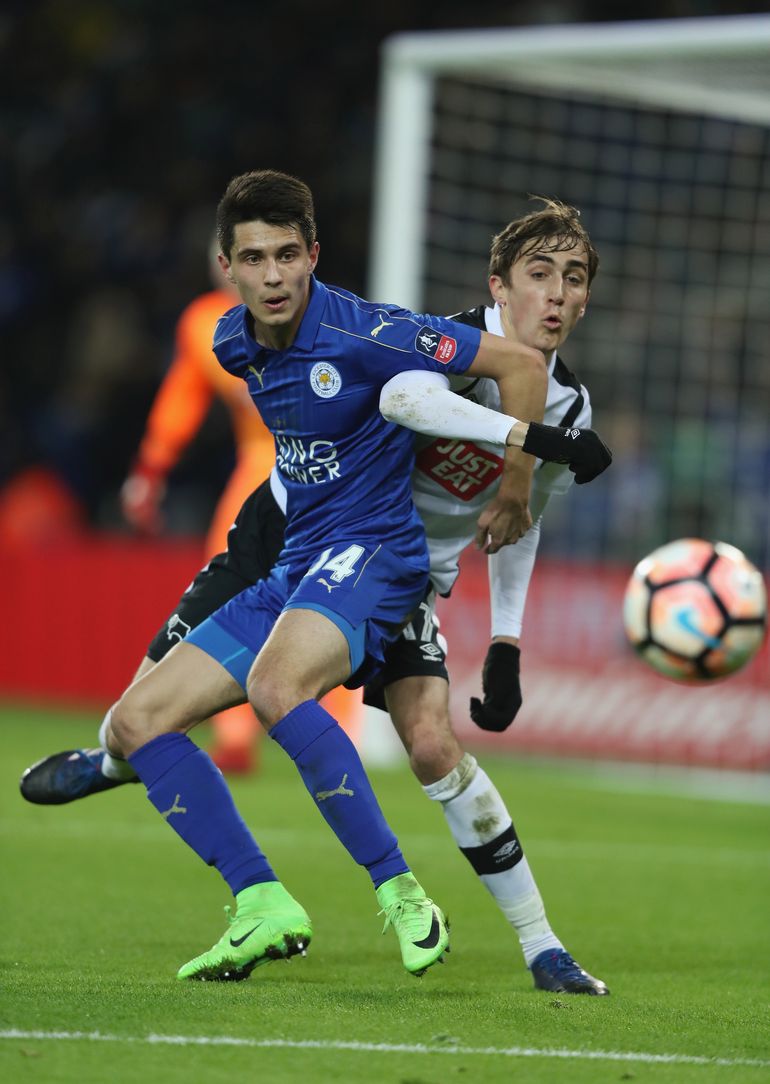 Bartosz Kapustka w barwach Leicester City