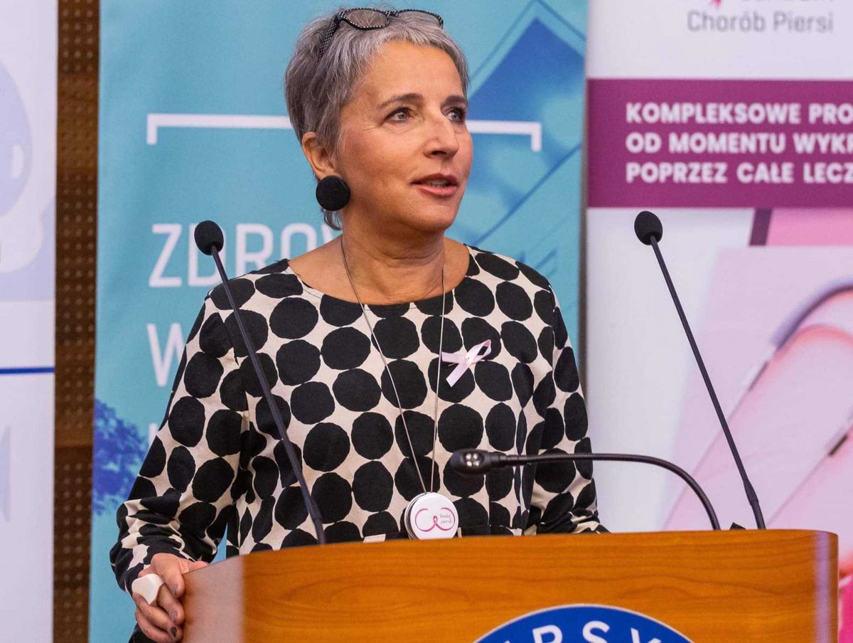 Dr hab. Elżbieta Senkus-Konefka to autorytet w dziedzinie leczenia nowotworu piersi