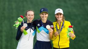 IE: skoki narciarskie - dekoracja konkursu kobiet (galeria)