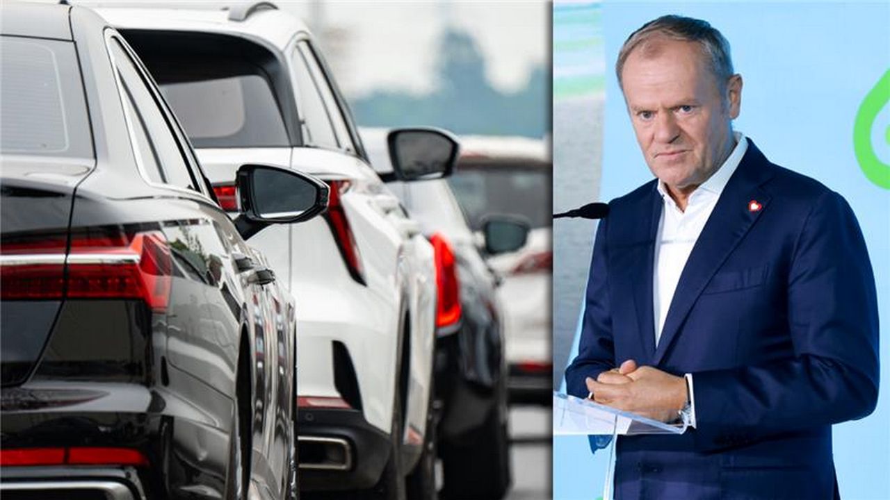 Miał być nowy podatek od aut spalinowych przyszłego roku. Nie będzie. Tusk: do kosza