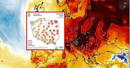 Wyjątkowo ciepły styczeń. Rekordowa temperatura na biegunie zimna
