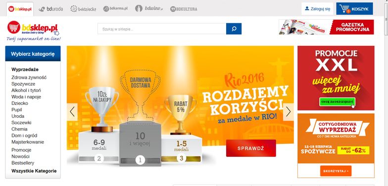Bdsklep.pl sprzedany. W internetowy supermarket inwestuje fundusz WSI Capital