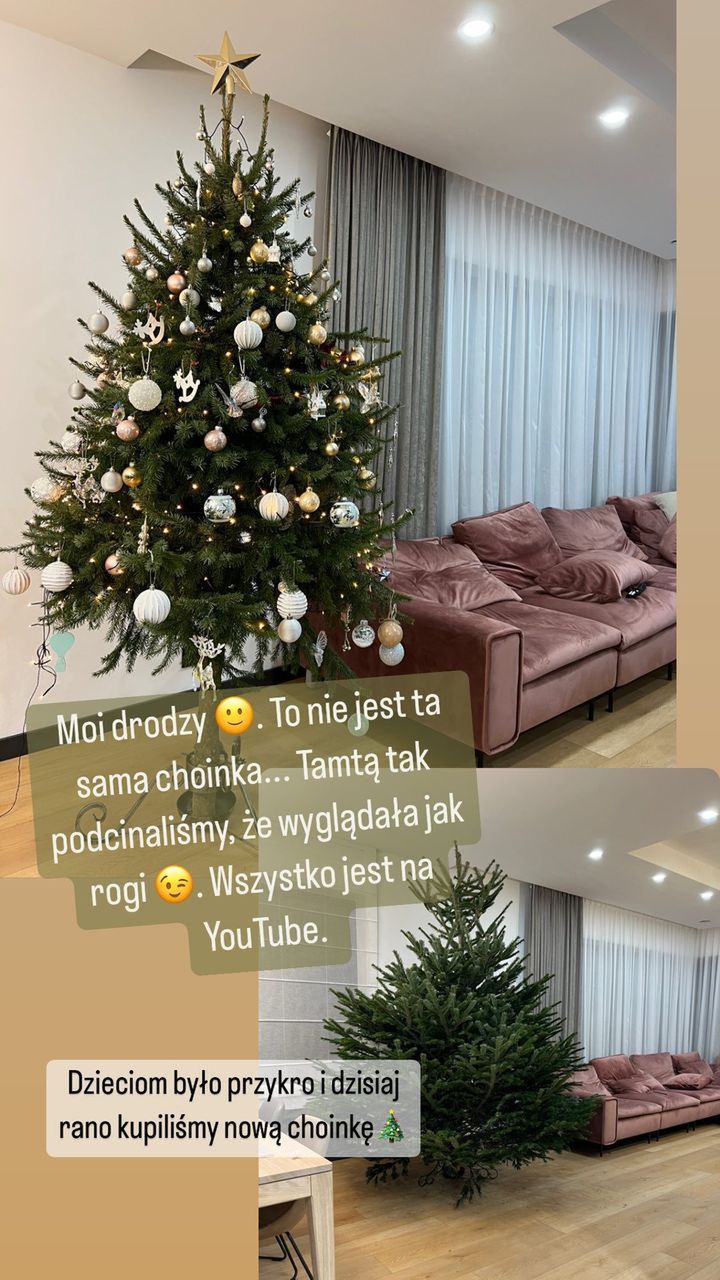 Ania i Grzegorz Bardowscy - choinka