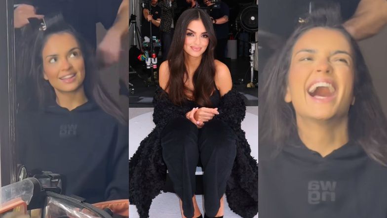 Klaudia El Dursi przybyła na sesję zdjęciową