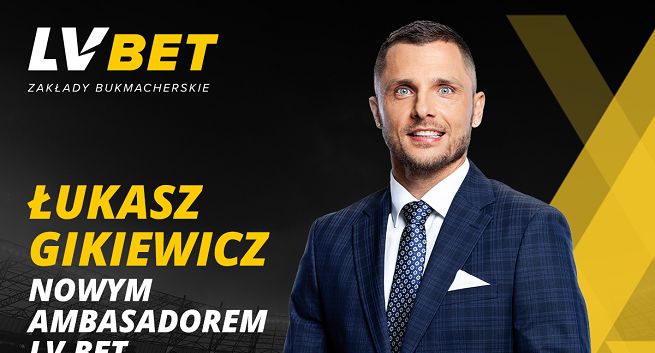 Piłkarz Łukasz Gikiewicz ambasadorem LV Bet