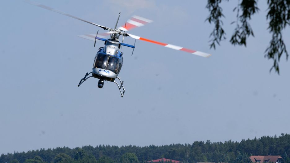 Kolejny incydent z udziałem śmigłowca policyjnego