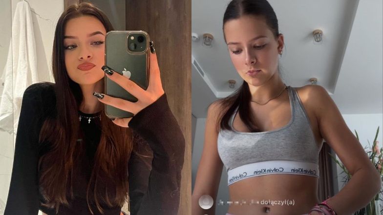 Maja Oświecińska pokazała kolczyk w pępku