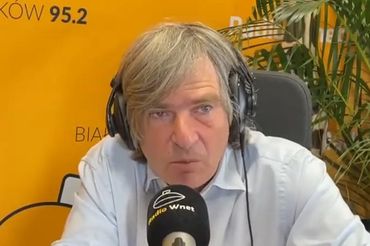 Krzysztof Skowroński w studiu Radia Wnet