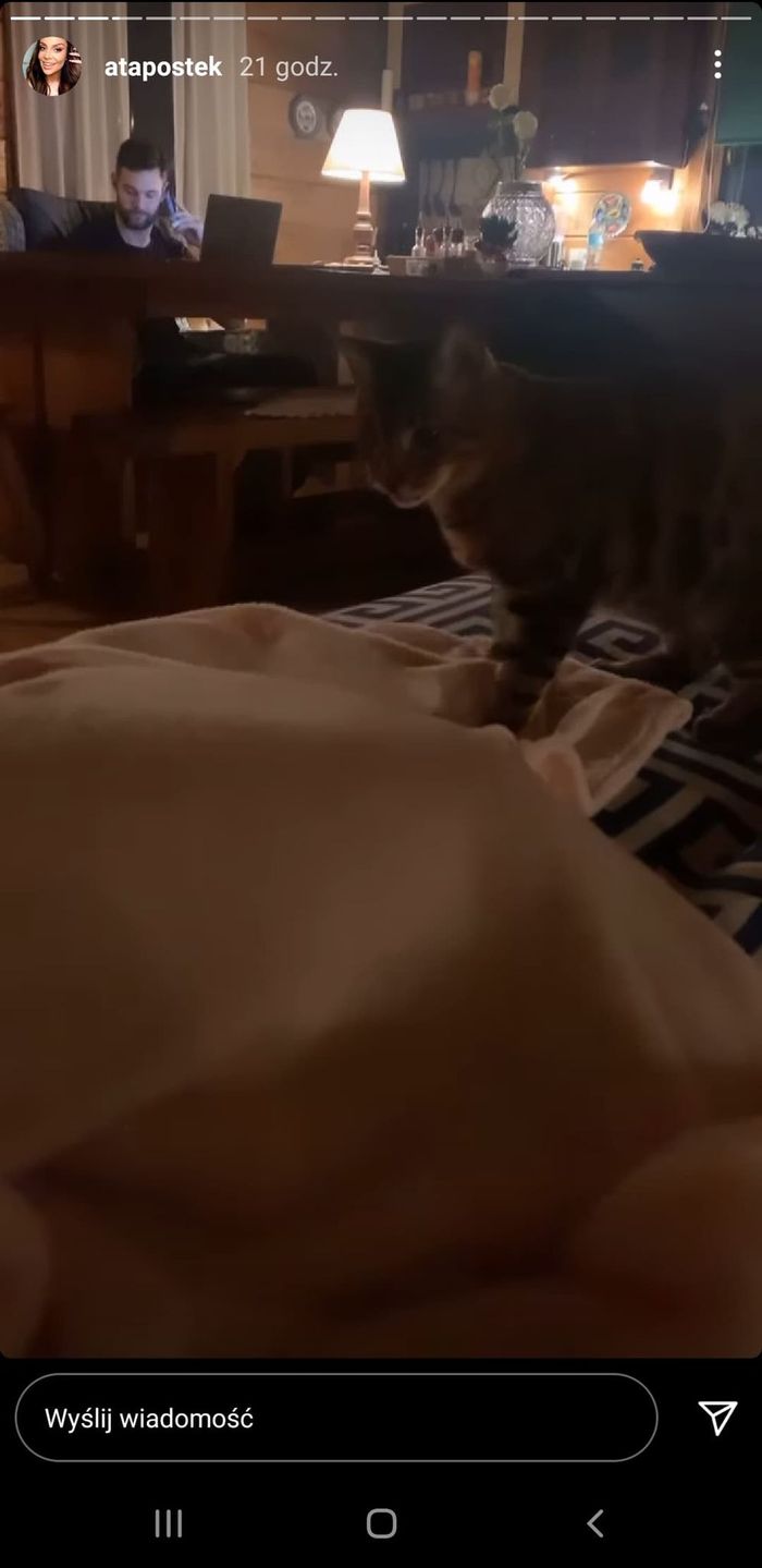 Ata Postek pokazała partnera