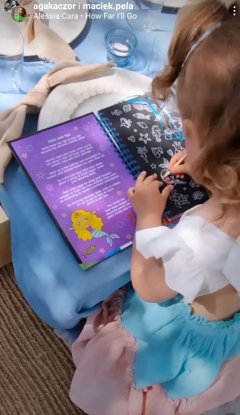 3. urodziny córki Agnieszki Kaczorowskiej