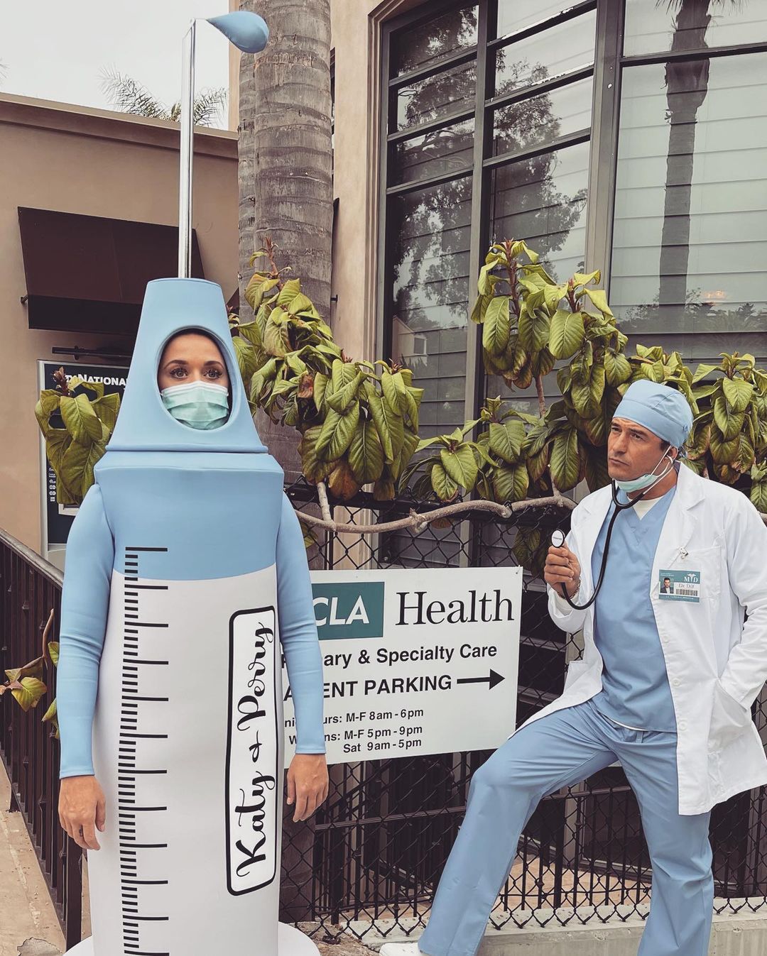 Katy Perry i Orlando Bloom - Halloween 2021
