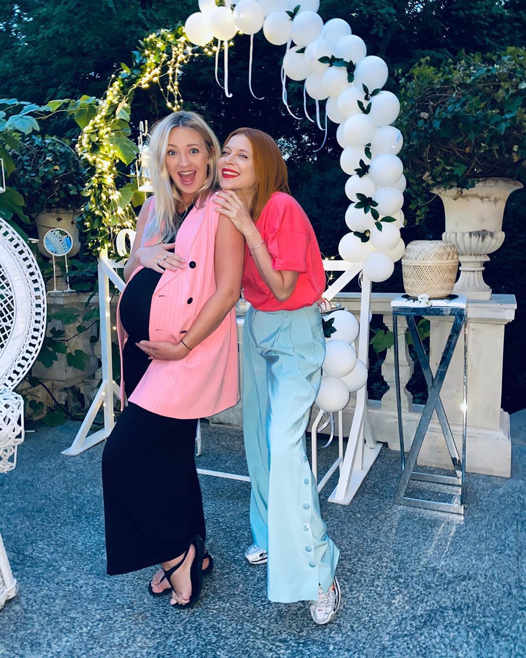 Barbara Kurdej-Szatan i Ada Fijał - baby shower Basi