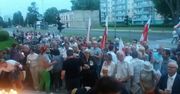 Protest pod Sądem Rejonowym w Pile
