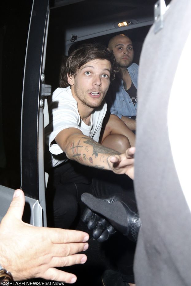 Louis Tomlinson aresztowany za atak na paparazzi! "Był agresywny i przeklinał"